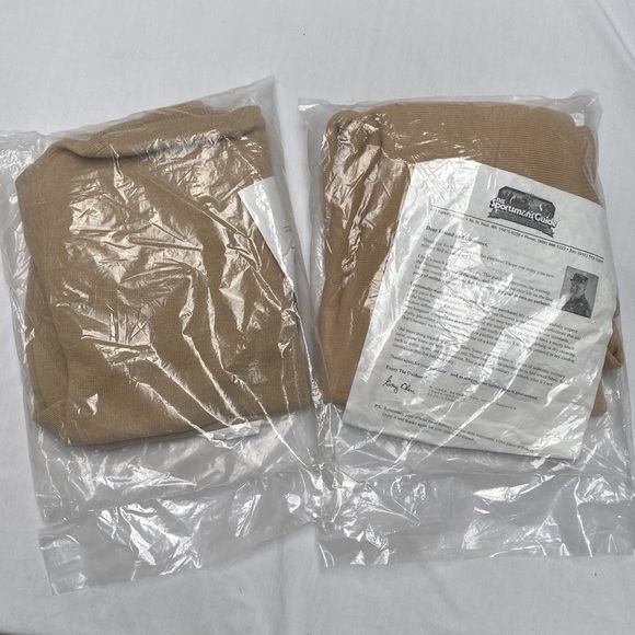 Military Grade, Tan Wool Sweater, New In Bag - Size L - Picture 4 of 5